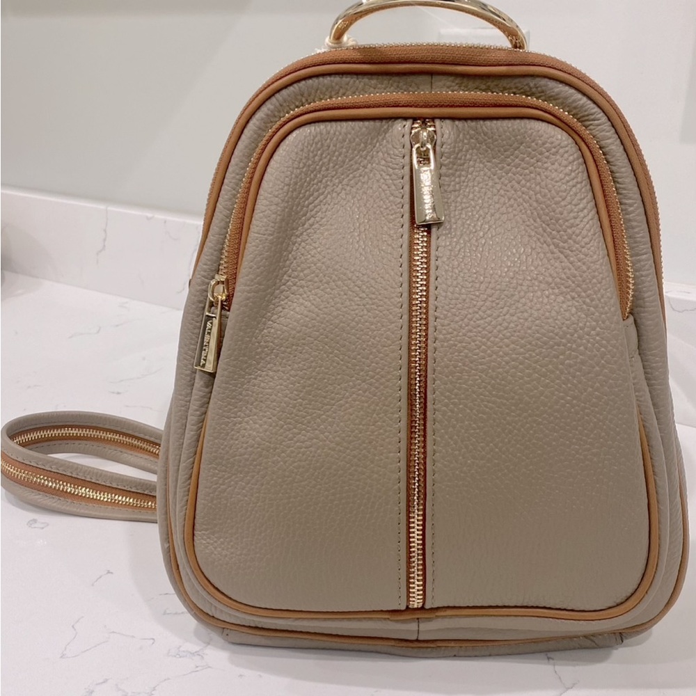 Valentina Italian Genuine Leather backpack purse